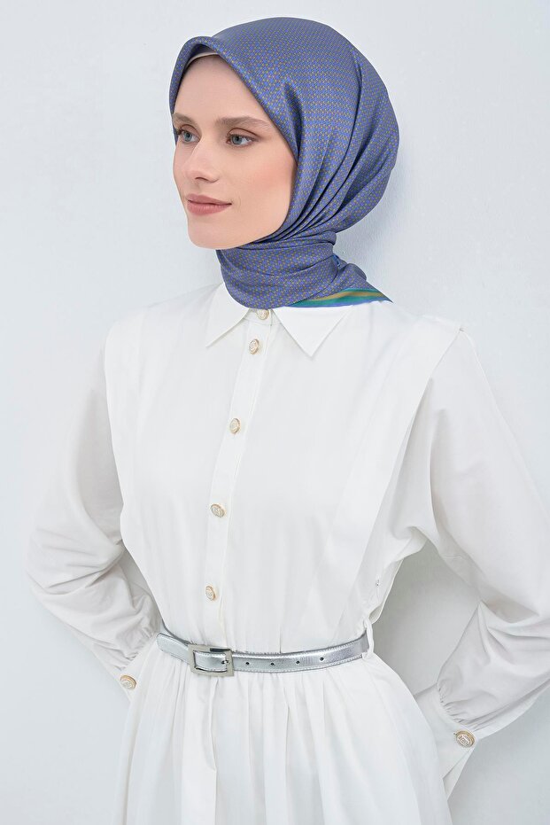 وشاح حرير ساتان 9528D E26YA9528D01-89