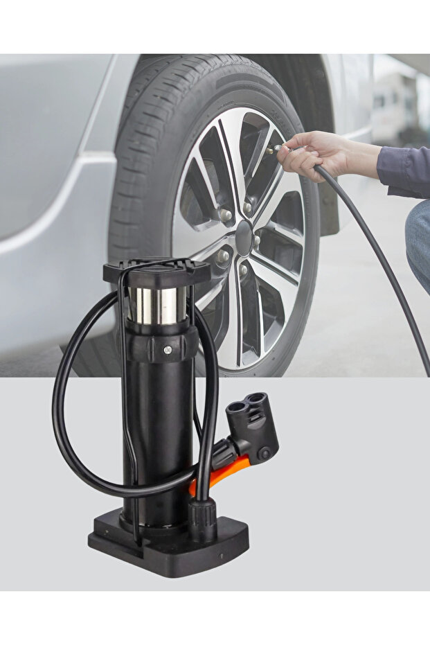 Multipurpose Foot Pump Durable Practical Air Pump - 5
