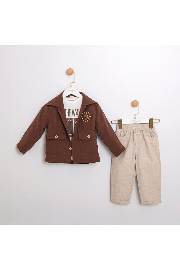 Small Style Boy's Triple Suit