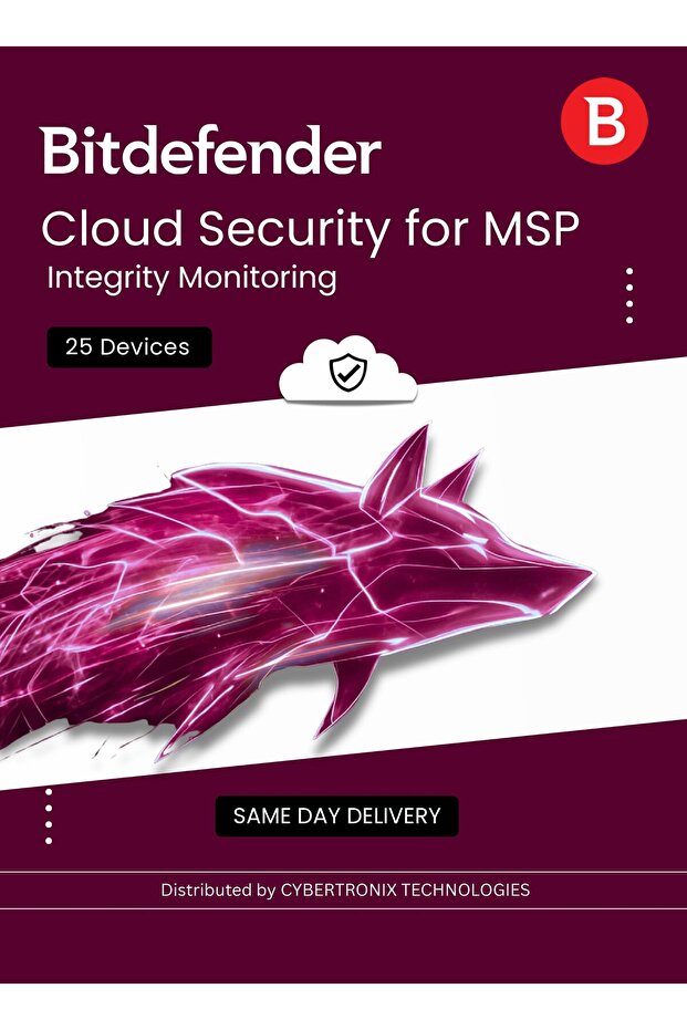 Cloud Security for MSP – Integrity Monitoring 25 Devices| Digital Lic| SAME DAY DELIVERY