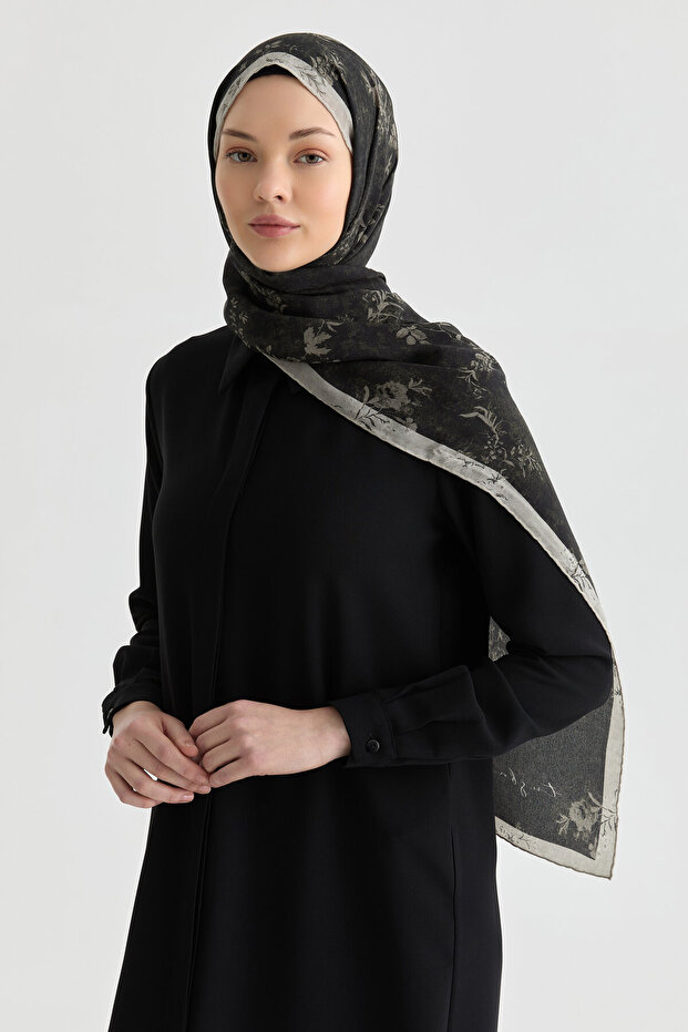 Gizli Patlı Basic Tunik - Siyah - 4