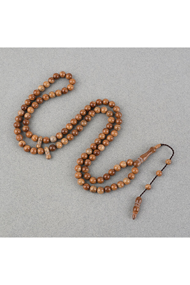 Kuka original natural 99 bead sphere cut 7mm prayer rosary