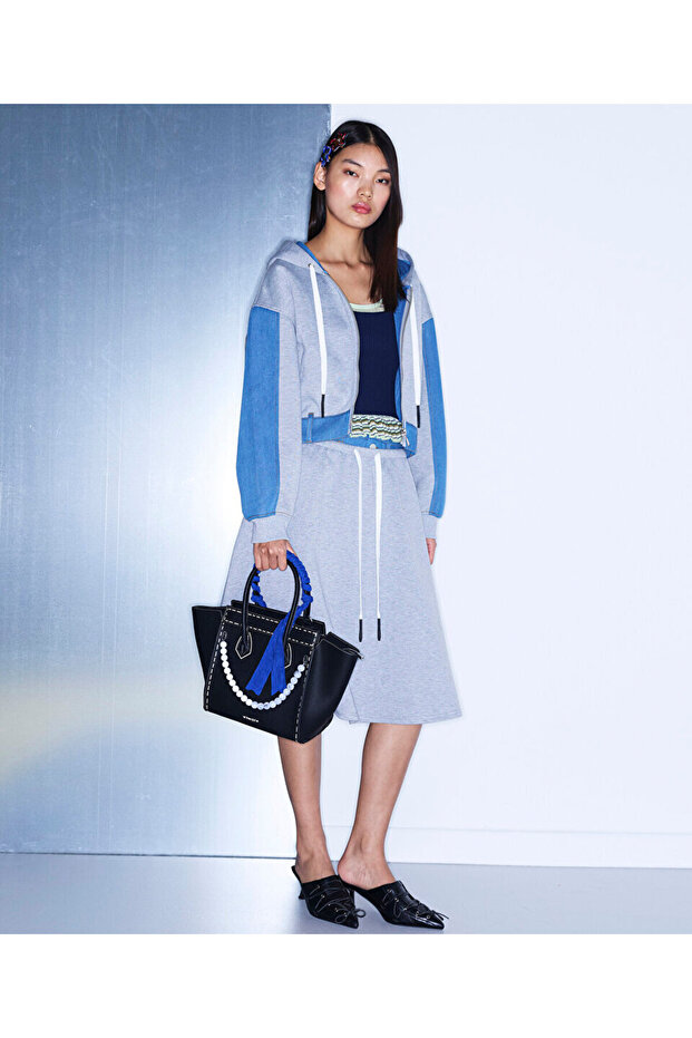 ÇİFT PARÇA GÖRÜNÜM SCUBA ETEK - 1