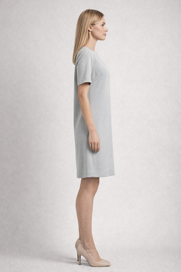 Mini Boy Düz Elbise - 4