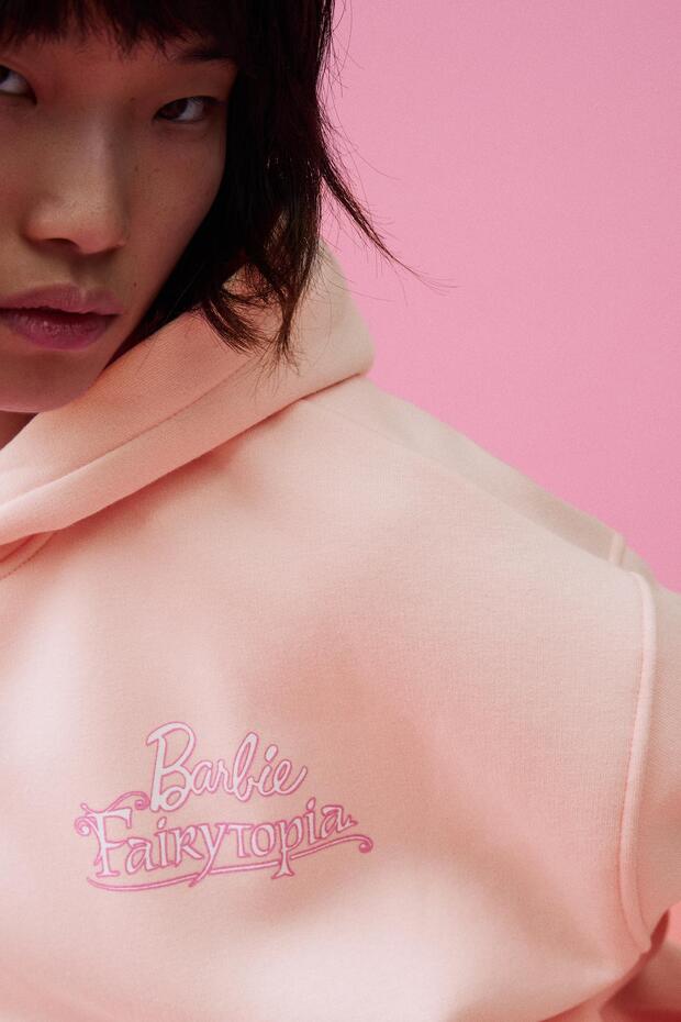 Bibble kapüşonlu baskılı sweatshirt - 4