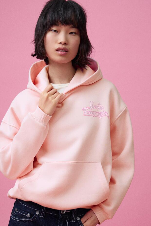 Bibble kapüşonlu baskılı sweatshirt - 2