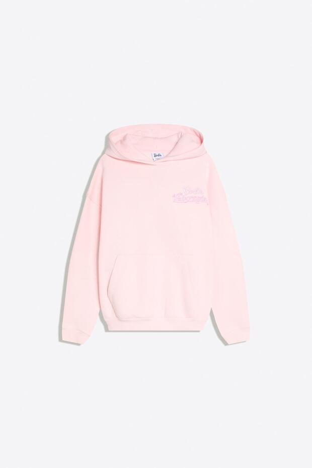Bibble kapüşonlu baskılı sweatshirt - 5