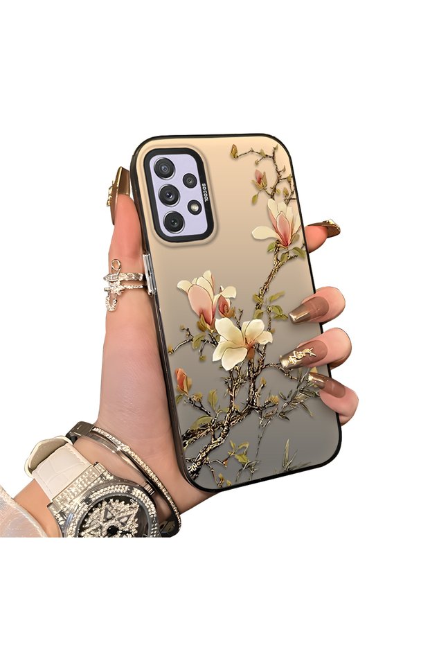 Samsung Galaxy A72 Compatible Stunning Fun Patterned Case Hard Silicone Anti-Scratch Durable
