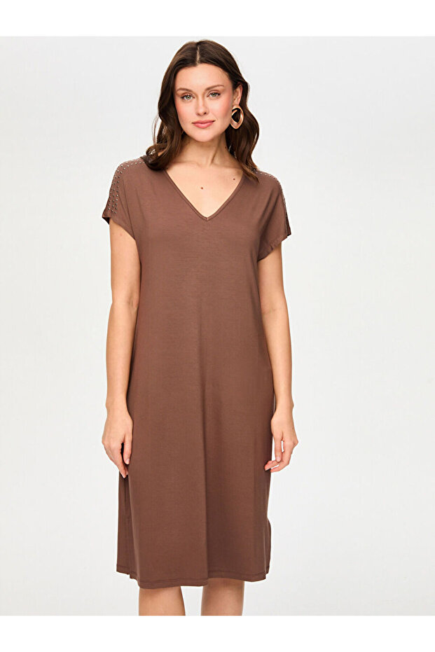 Troklu Örme Elbise S26ELB002 - 2