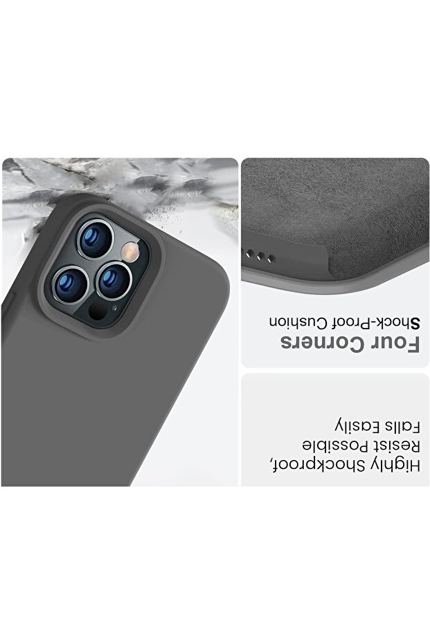 جراب سيليكون واقٍ لهاتف آيفون 13 برو ماكس - 8