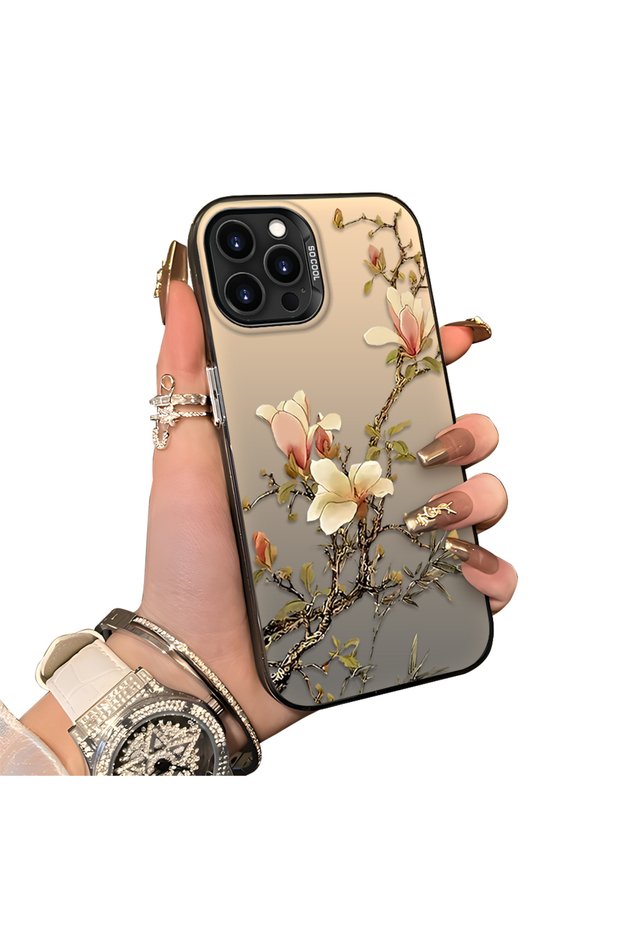 iPhone 14 Pro Compatible Stunning Fun Patterned Case Hard Silicone Anti-Scratch Durable