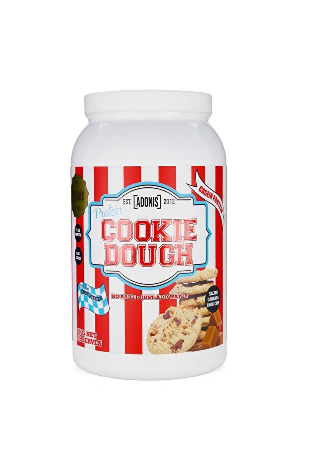 ادونيس - بروتين كوكي دو - Protein Cookie Dough - 1 كجم - كراميل مملح
