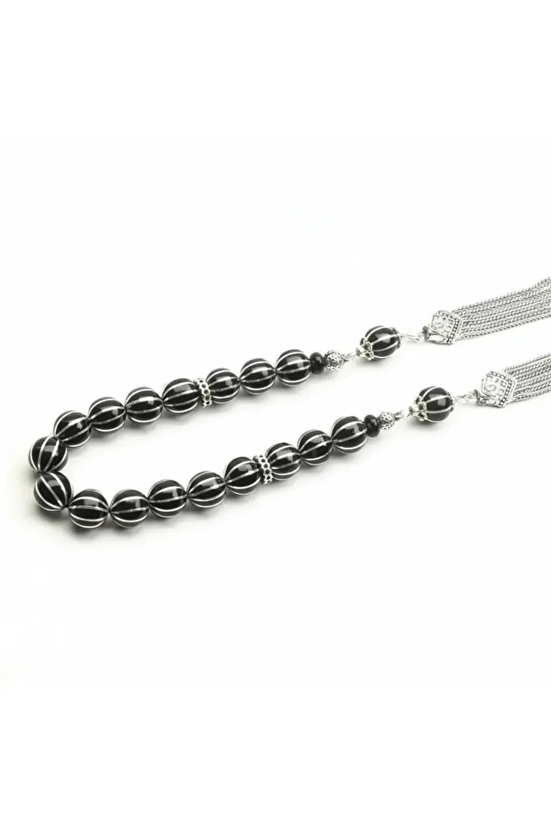 Oltu Stone Ten-Piece Watermelon Zaza Rosary
