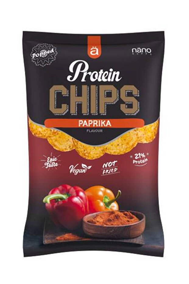 نانو سبس - شيبس بروتين نباتي - Nano - Vegan Protein Chips - بابريكا