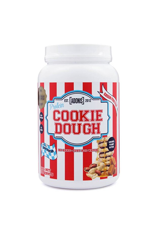 ادونيس - بروتين كوكي دو - Protein Cookie Dough - 1 كجم - فول سوداني وكراميل