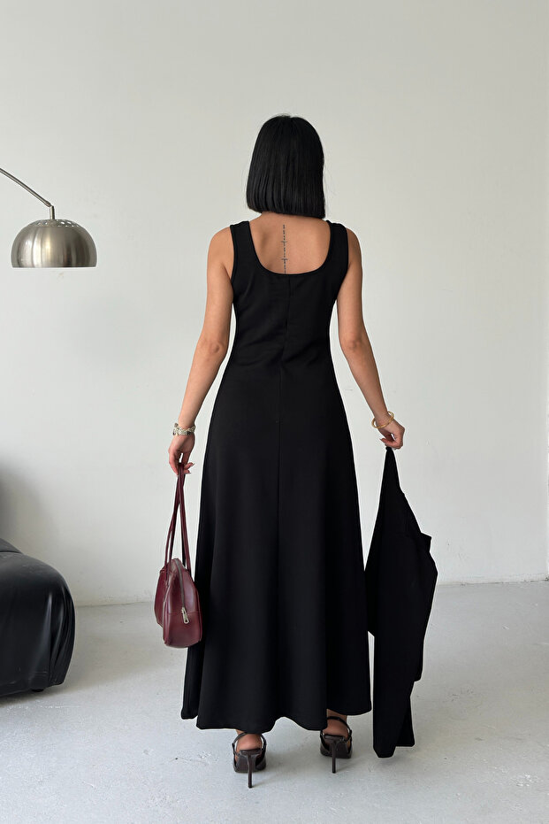 Tasarım Modal 2 Parçalı Elbise - 6