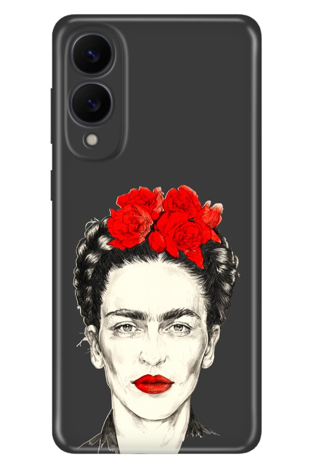 Galaxy S25 Edge Case Decorative Silicone Printed Cover Xfridax