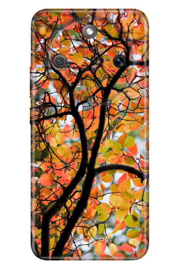 Honor Magic 8 Lite 6.79 "Case Colorful Silicone Printed Tpu Serenity Tree