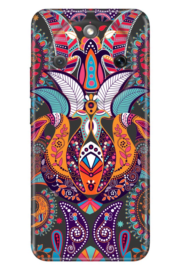 Honor Magic 8 Lite 6.79" Case Colorful Silicone Printed Tpu Mandala Love