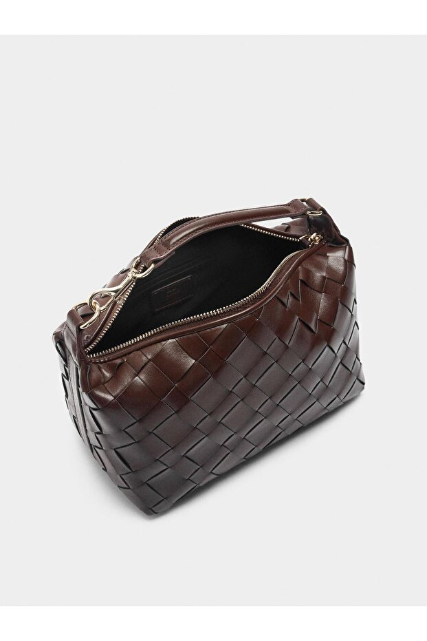 Örme Efektli Çanta - 5