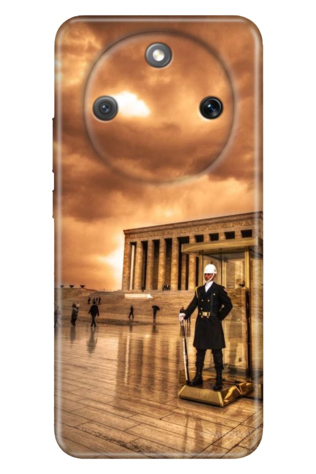 Honor Magic 8 Lite 6.79" Case Decorative Silicone Printed Cover Anıtkabir
