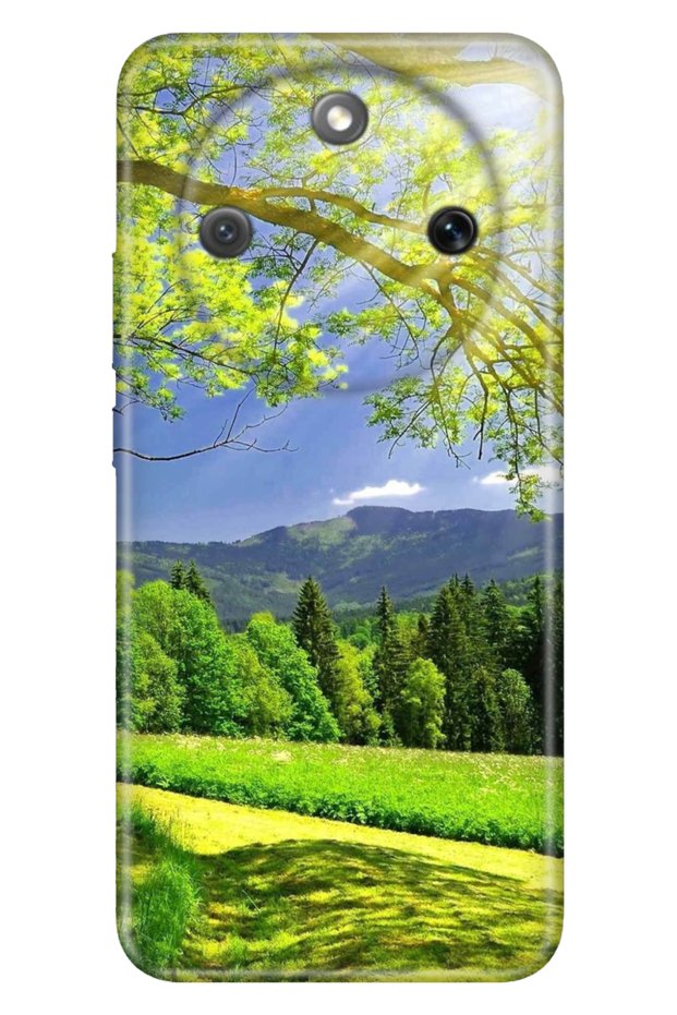 Honor Magic 8 Lite 6.79" Case Decorative Silicone Printed Cover Mis Oxygen