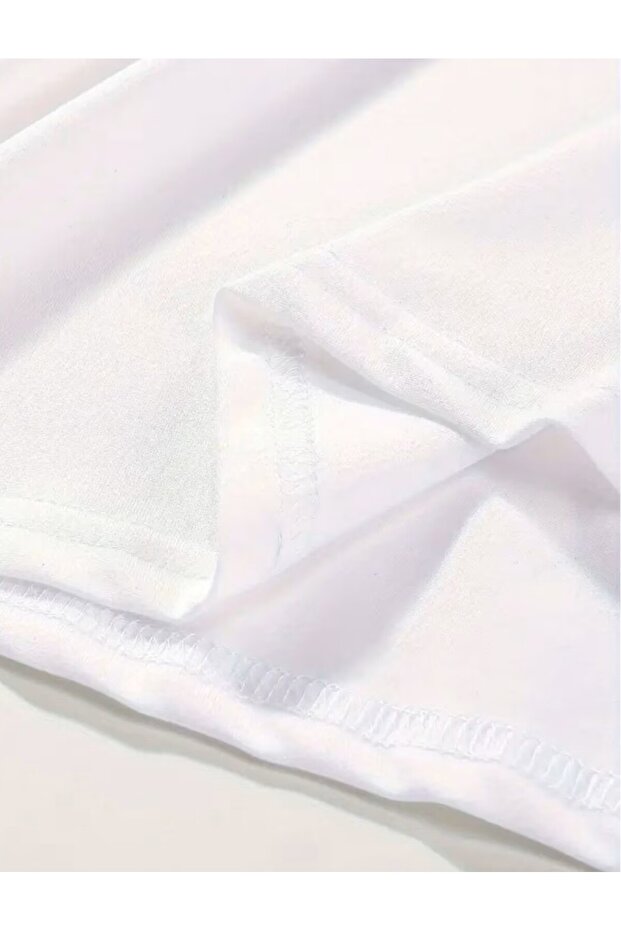 تي شيرت أساسي مطبوع - 5