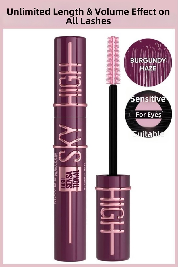 Lash Sensational Sky High Burgundy Haze Mascara