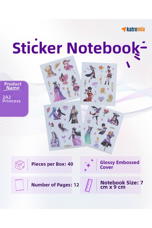 Stickered Notebook - with Box - 5