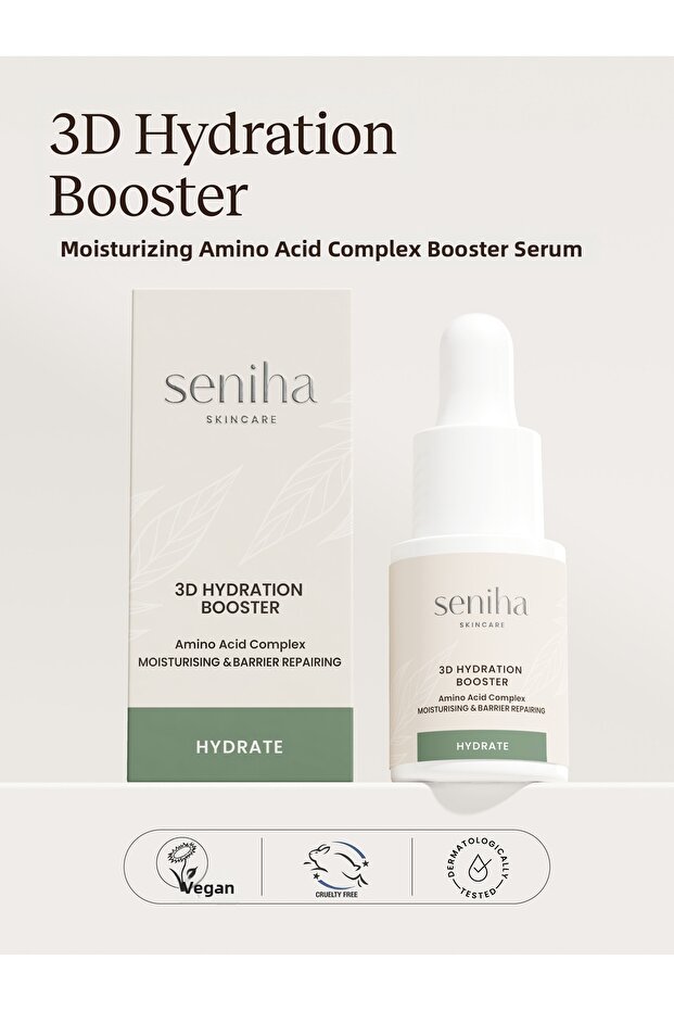 3D Hydration Ha Booster 30 ml I Moisturizing Amino Acid Complex Serum I All Skin Types