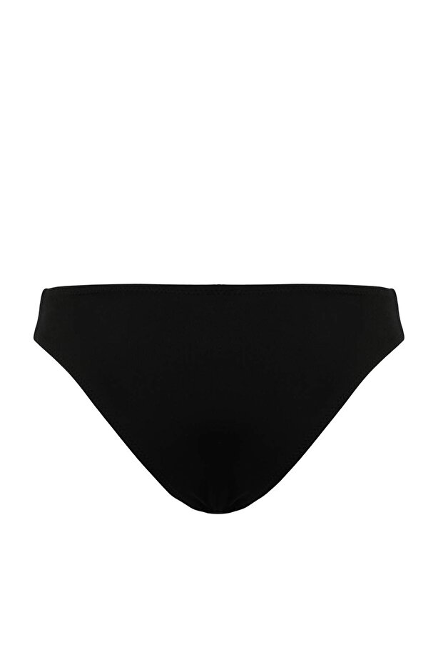 Siyah Normal Bel Brazilian Basic Bikini Altı TBESS26BA00007 - 6