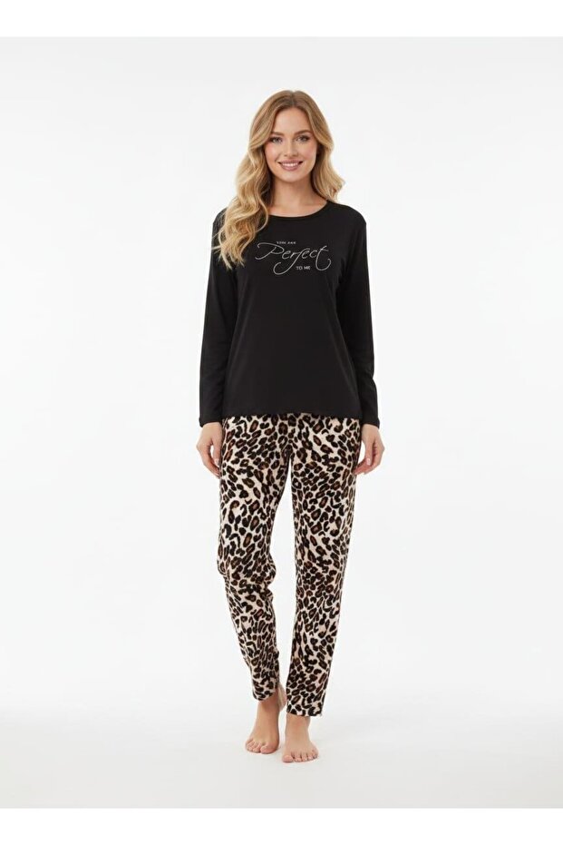 Women's 2000-11 Long Sleeve Lycra Pajama Set