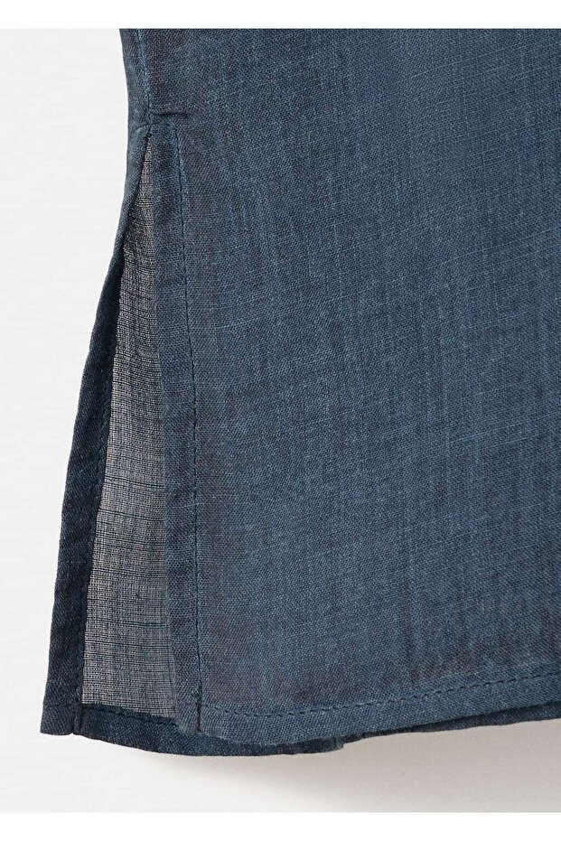 %100 rami overdyed görünümlü kaftan - 5