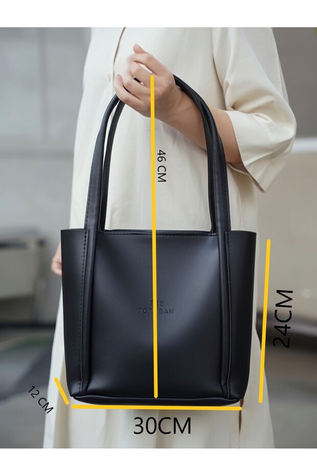 Basic Omuz Çantası Siyah - 2