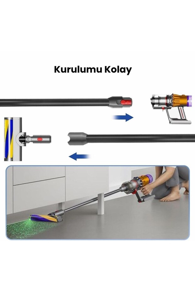 V12 Compatible Detect Slim Vacuum Pipe - 4