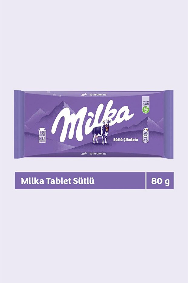 Sütlü Tablet 80gr - 6 adet - 2