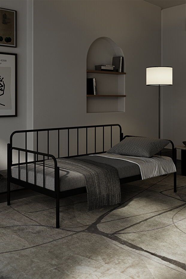 Sofia Sedir Metal Karyola - 5