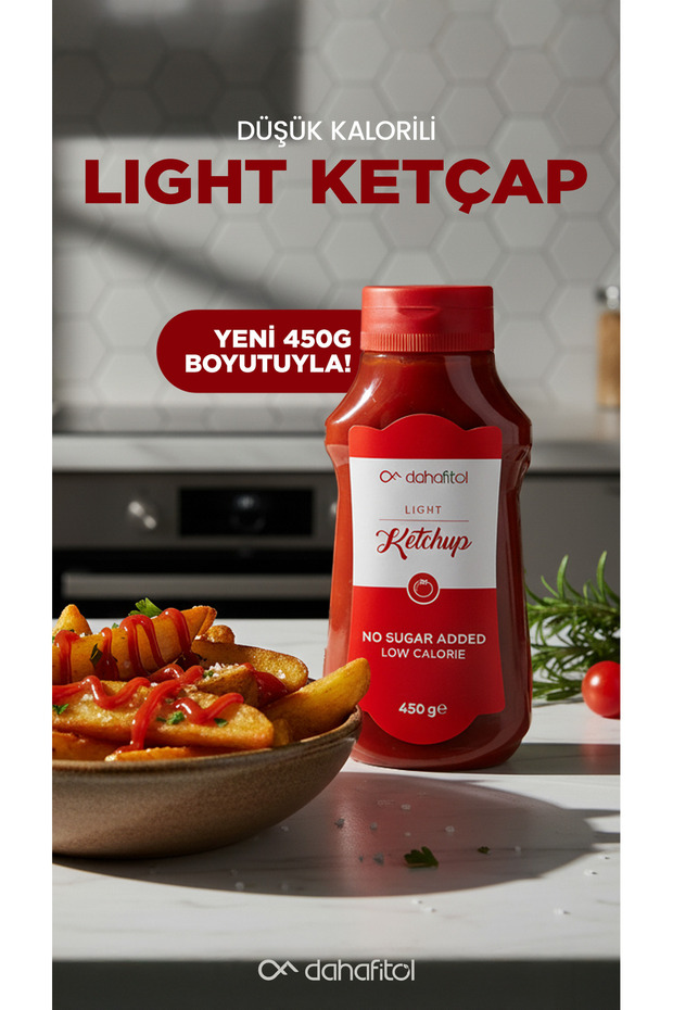 Şekersiz Ketçap 450 gr - 1