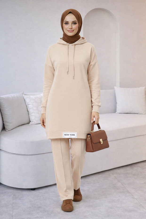Women's Hooded Two-Piece Set