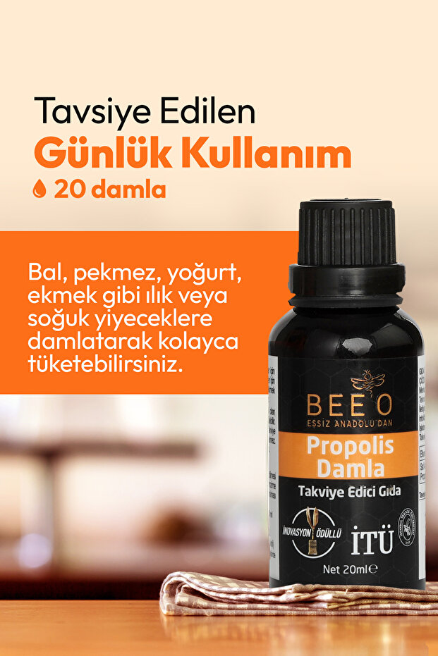 2 Adet 20 Ml Propolis Damla - 3