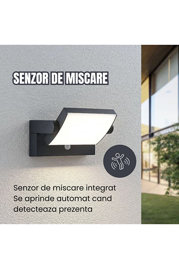 LED Wall Lamp with Motion Sensor - 2