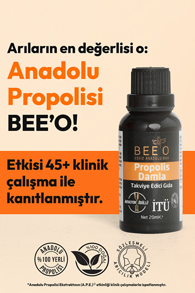 2 Adet 20 Ml Propolis Damla - 4