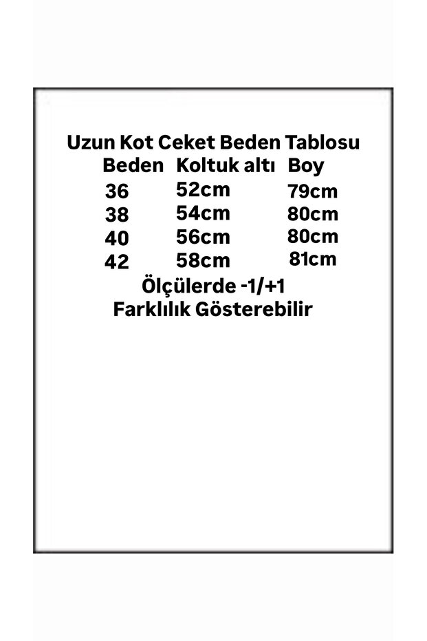 UZUN KOT CEKET - 4
