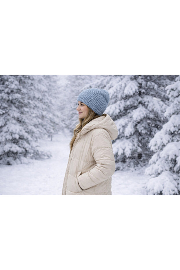 El Örmesi Yumuşak Bere Şapka - 1