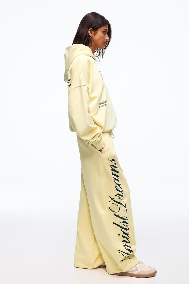 Baskılı kapüşonlu sweatshirt - 2