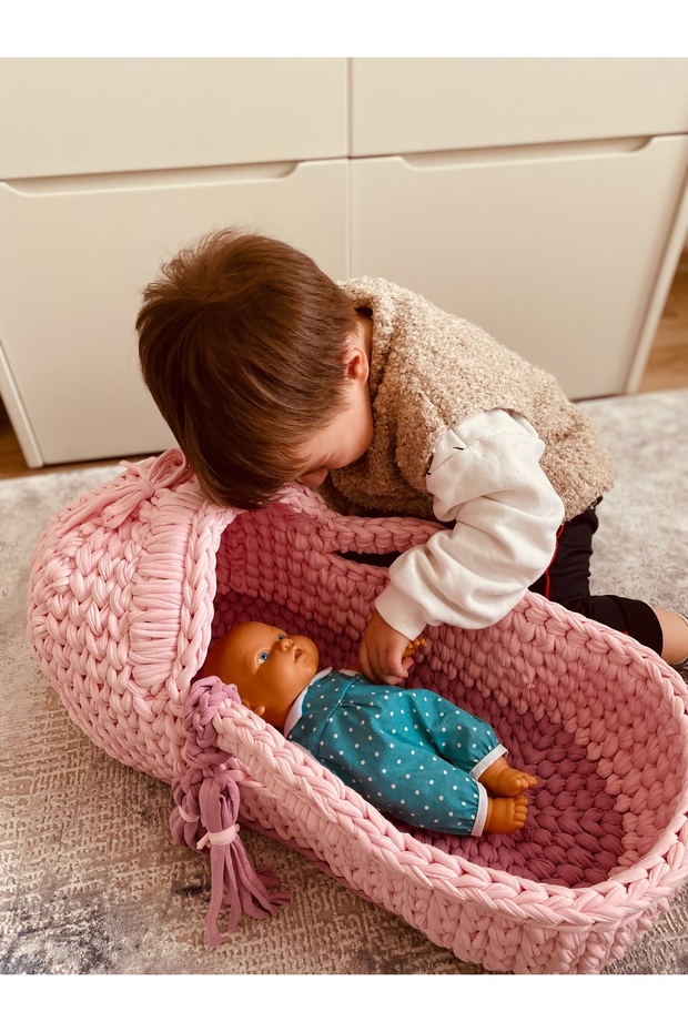 Örgü Oyuncak Puset - 5
