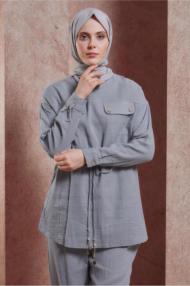 BELI DRAWED PANT SUIT 44425