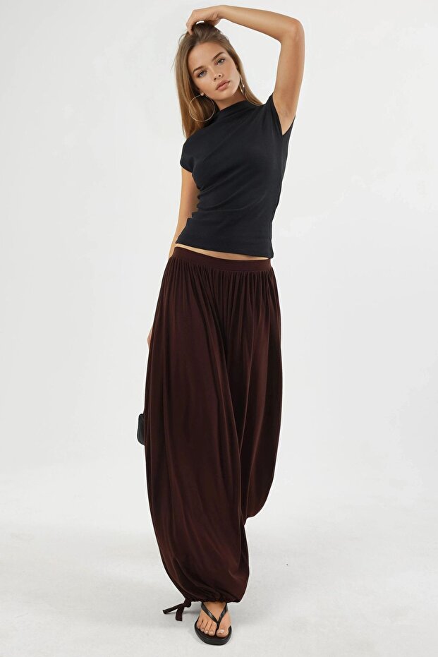 BUSEM Vücuda Oturan Esnek Örme Bluz - 4