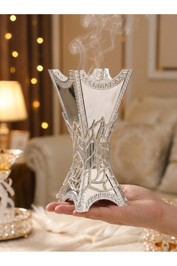 مبخرة معدنية عامة / مبخرة بخور - تصميم مطروق