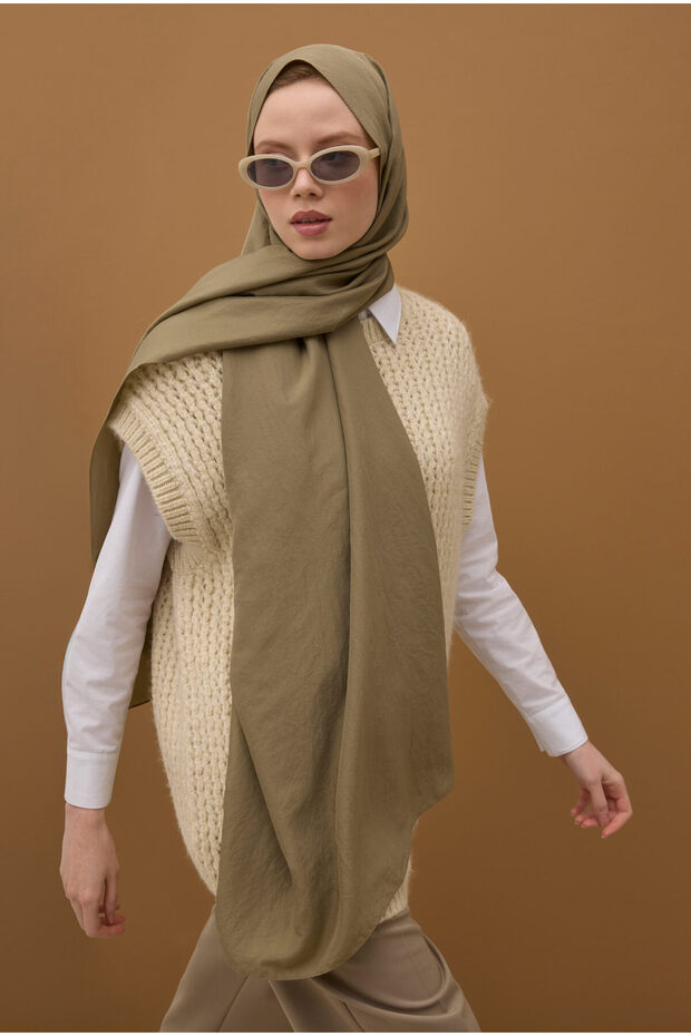 Soft Kraş Şal Açık Kil - 2